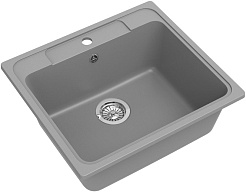 Ewigstein Мойка кухонная Elegant 60 серый металлик – фотография-1